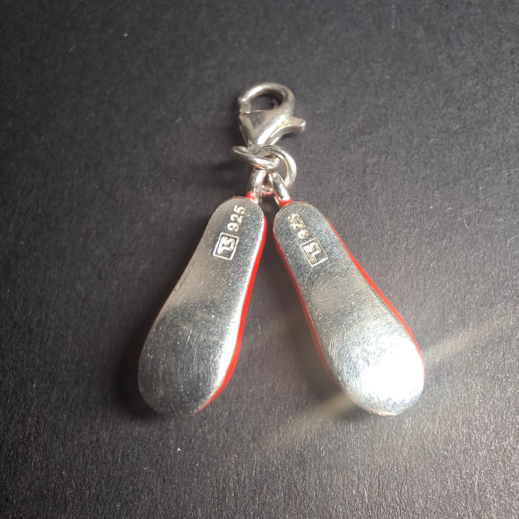 Thomas Sabo Red Ballet Shoes Slipper Charm – view 3